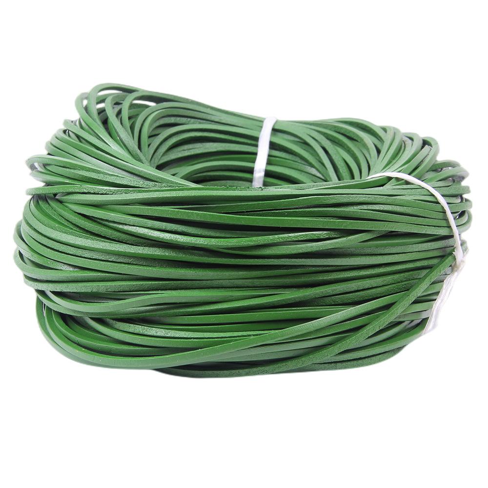 3Mm Cowhide Rope Square Cowhide Rope Diy Jewelry Accessories, Colored First-Layer Cowhide Rope, Cowhide Rope