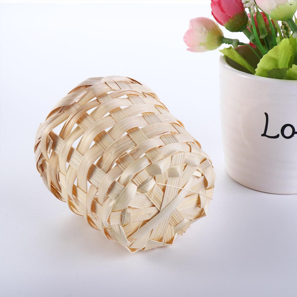 1Pcs Mini Sundries Organizer Portable Small Handmade Fruit Basket Basket Storage Basket Plant Box
