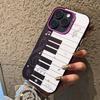 For iPhone 17 Pro Max 16 15 13 12 11 14 Phone Case Piano Pattern Back Cover For iPhone 17 Air 16E XS Max XR X XS 7 8 Plus SE2022