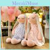 Long Adorable Eared Bunny Plush Toy Cute Rabbit Stuffed Animal Gift Perfect