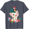 Hot Fashion Moana Hei Hei Rooster Pua Flowers Sketch Portrait T-Shirt S-4XL Four Seasons Gift Unisex