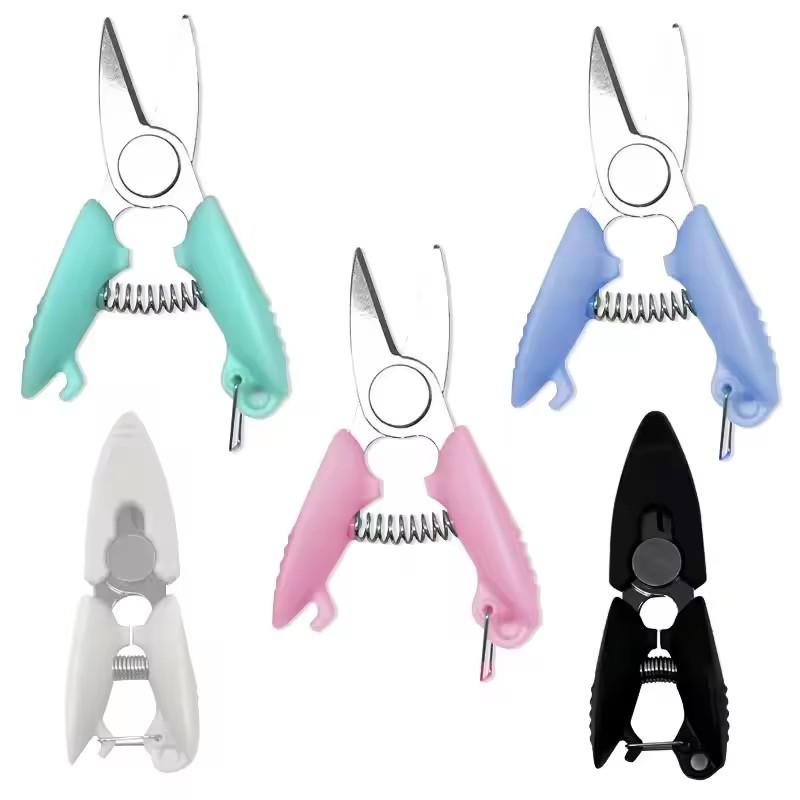 Mini Pocket Scissors Metal Tailor's Scissors Office Suitable for Embroidery Thread Threading Craft Cross Stitch Thread Trimmer