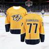 2026 Men's Ice Hockey Jersey 3D Printed Animal Logo Moisture-Wicking Quick-Drying Gold Color Long-Sleeved T-Shirt Kids