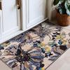 Flower Carpet Floor Mat Anti Slip Entrance Mat and Bathroom Floor Mat