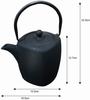 Czajniczek żeliwny Zaparzacz 0.9L KINGHOFF KH-1818