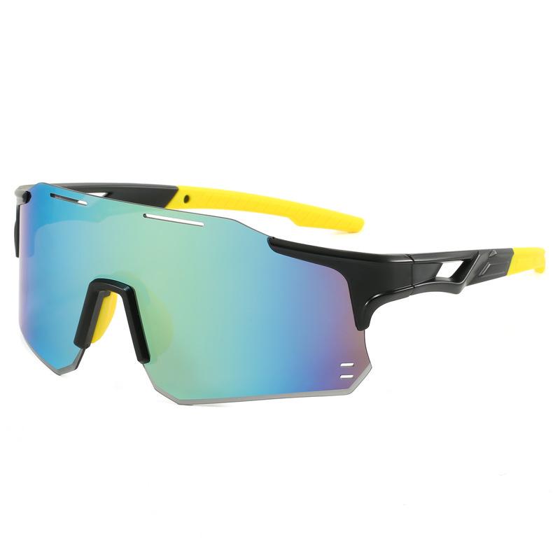 Winddichte bunte rahmenlose photochrome Radsport-Sonnenbrille für Tag- und Nachtgebrauch