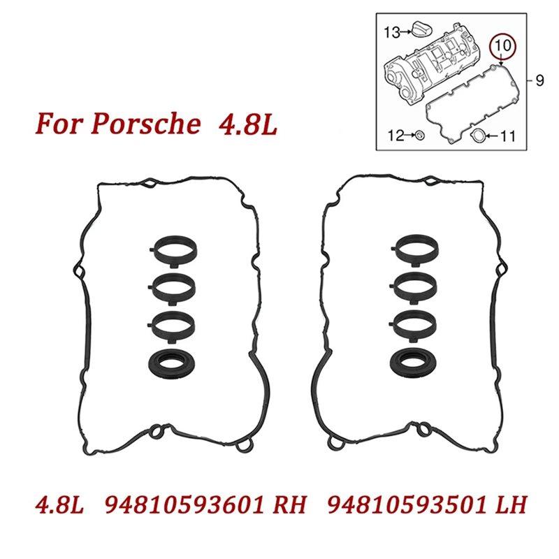 Engine Valve Cover Gasket RH LH 94810593601 94810593501 For Panamera 3.6L 4.8L V6 V8 2010-2016-X59A
