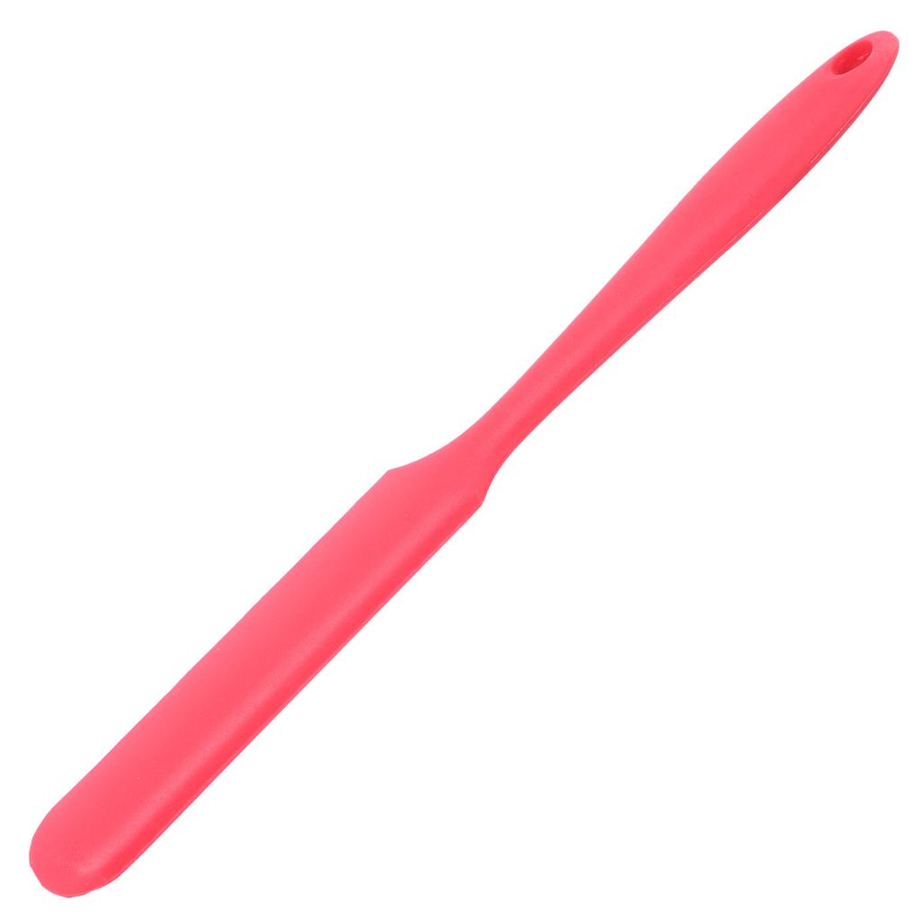 Spatule Spatule en Silicone Grattoir Manche Long Résistant à la Chaleur Fouet à Gâteau Grattoir à Pâte Outil de Cuisson Accessoires de Cuisine Rouge