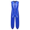 Heren Waterdichte Herbruikbare Luier Romper M-3XL Mouwloos Voorkant Rits Elastische Beenmanchetten Adaptieve Jumpsuit voor Volwassenen met Speciale Behoeften