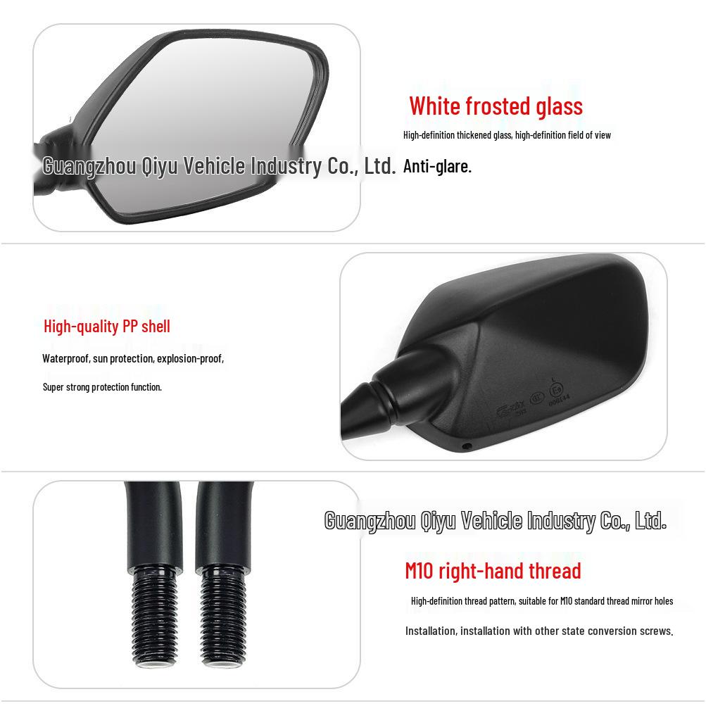 Honda CB300/400X Original Rearview Mirror for CB500X, CB400F, CB600 Models