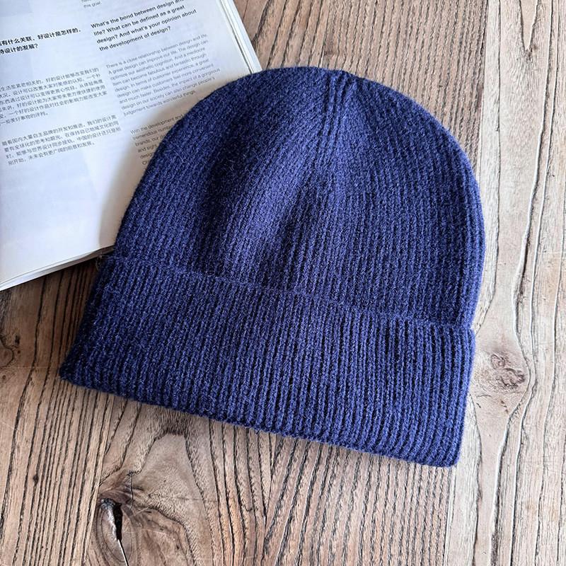 Knitted Beanie Hat For Men Women Warm Winter Fashion Acrylic Earflap Cap For Outdoor Use