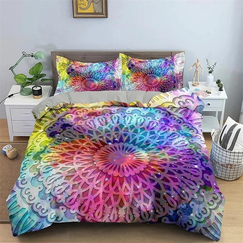 3D Printing Beding Set High-End Premium Soft Duvet Cover With Pilowcase Comfortable Quilt Cover Quen King Beding Stary Sky Patern Warm Comforter Cover