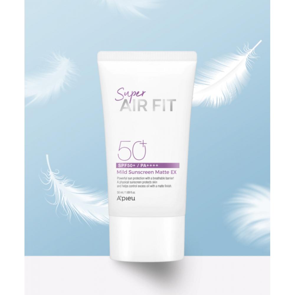 

Apieu Super Air Fit Мягкий солнцезащитный крем No Sebum Ex 50 мл FREE