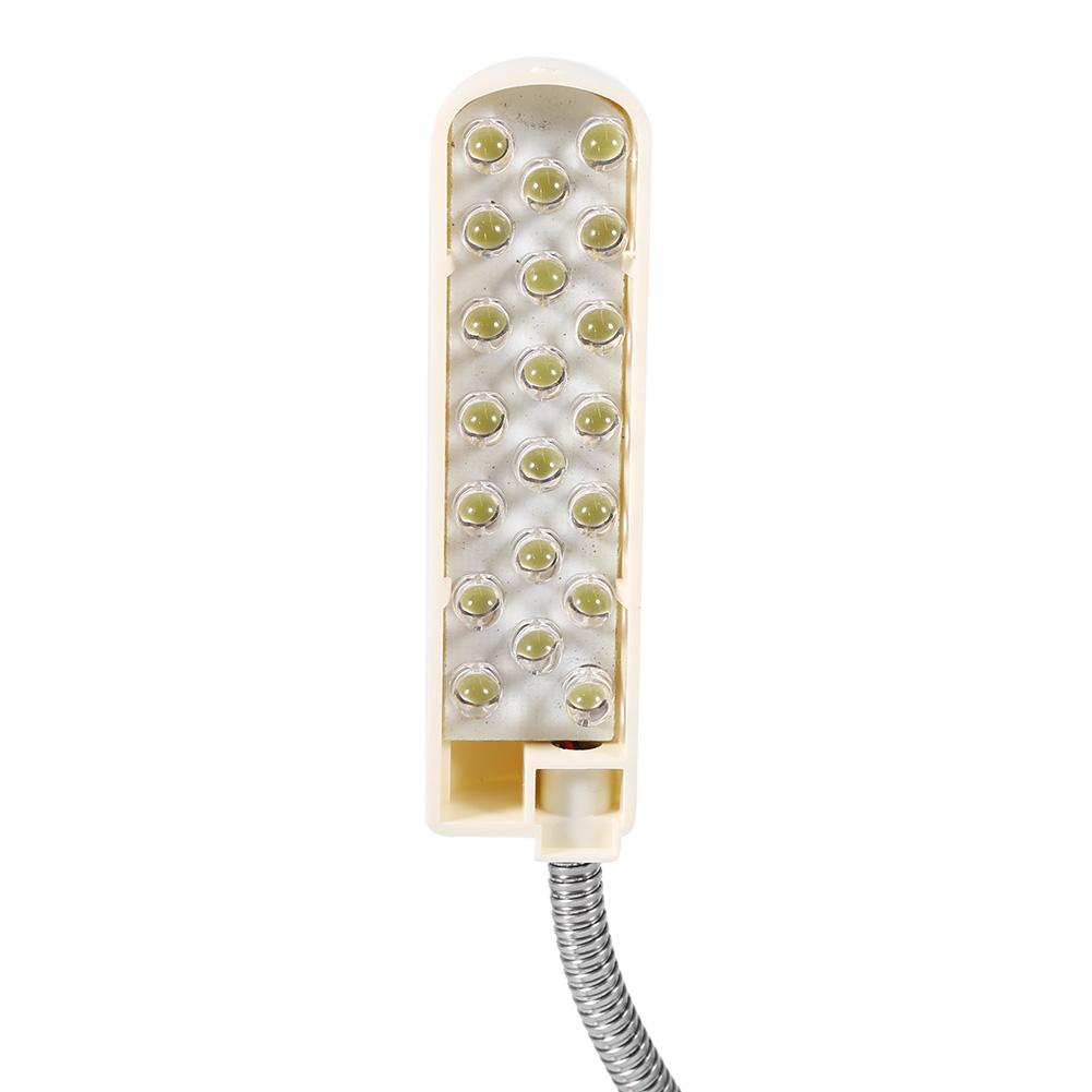 Sewing Machine Light Gooseneck Lamp Magnetic Base Switch Flexible Mounting (20 Leds)