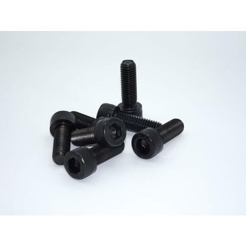 M&B Hex Socket Head Cap Screws (Cap Bolts), Fully Threaded, [Made in Japan], M8x12, 15 Pieces
