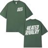 TV Series Heated Rivalry Logo Print T-shirts Women Fashion Vintage T Shirt Cotton Casual Short Sleeves T-shirt Streetwear