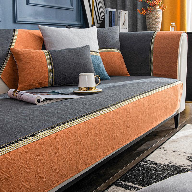 Huse de canapea de lux patchwork pentru sufragerie, canapea cu 3 locuri, textură de catifea, husă de protecție, antiderapantă, husă pentru braț, canapea cu 2 locuri, formă L