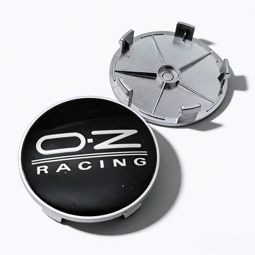 4 Stück O.Z OZ Racing Logo Emblem Auto Radnabendeckel O.D. 68MM 63MM Radnabe Kappe Felge Nabenkappen Staubschutz Ersatz Auto Zubehör