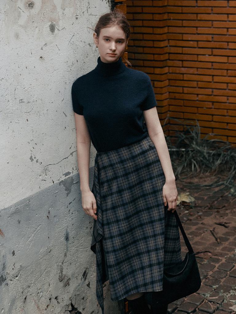 LENINA Terre Cashwool Pollar Knit_3Colors