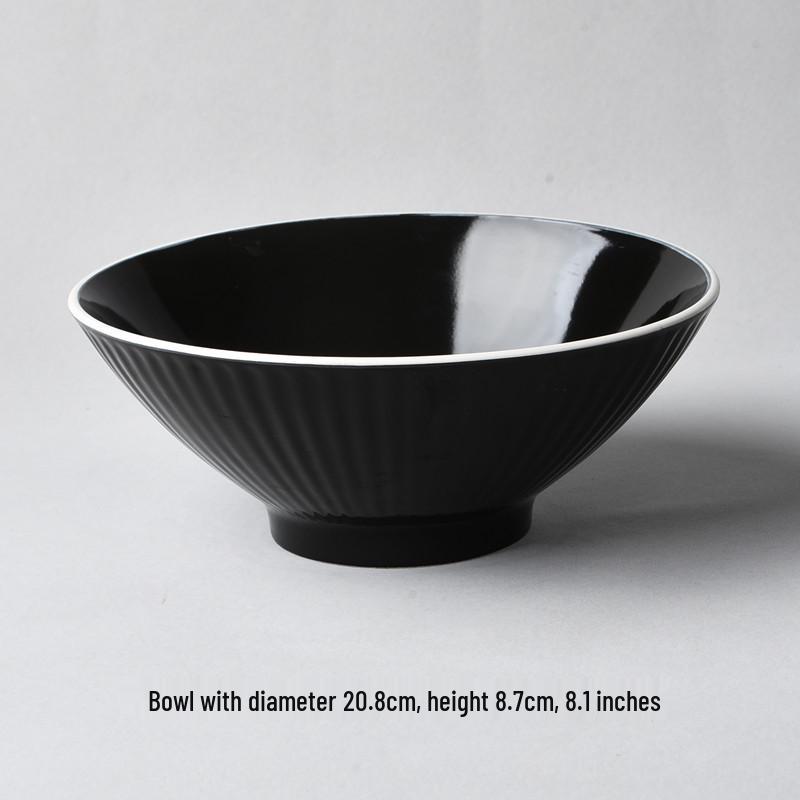Yijia Retro Ceramic Underglaze Color Bowl: Perfect for Noodles, Congee, Rice, Soup, and Salad.