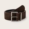 Solid Color Simple Suede Square Buckle Decoration Women Casual Belt Daily For