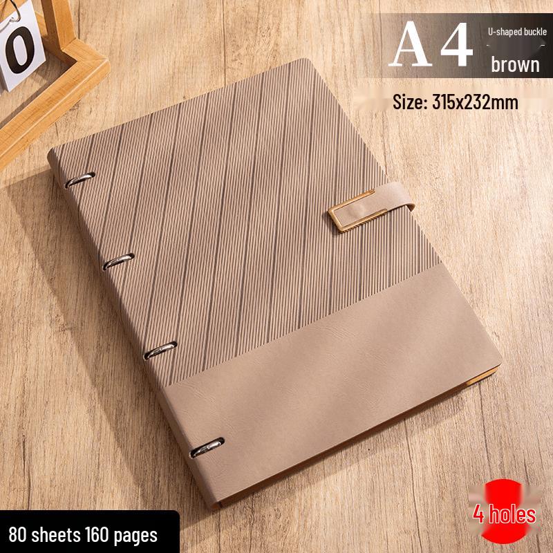 Jing You Jia A4/A5 Loose-leaf Office Notebook A4