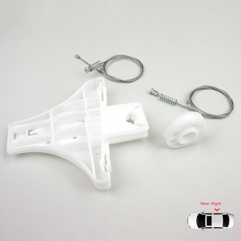 BWR262 Window Regulator Repair Kit Rear Right Door for VW Passat B5 B5.5 3B 3BG Skoda Superb MK1 B5 3U 3B5839462