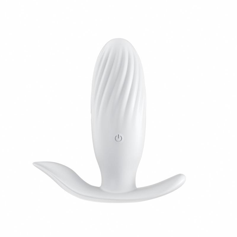 1 Set Soft Silicone Waterproof Vibrating Butt Plug Wireless Remote Multiple Vibration Modes For Adult Pleasure