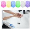 20pcs Portable Hand Washing Mini Soap Paper Disposable Bath Travel