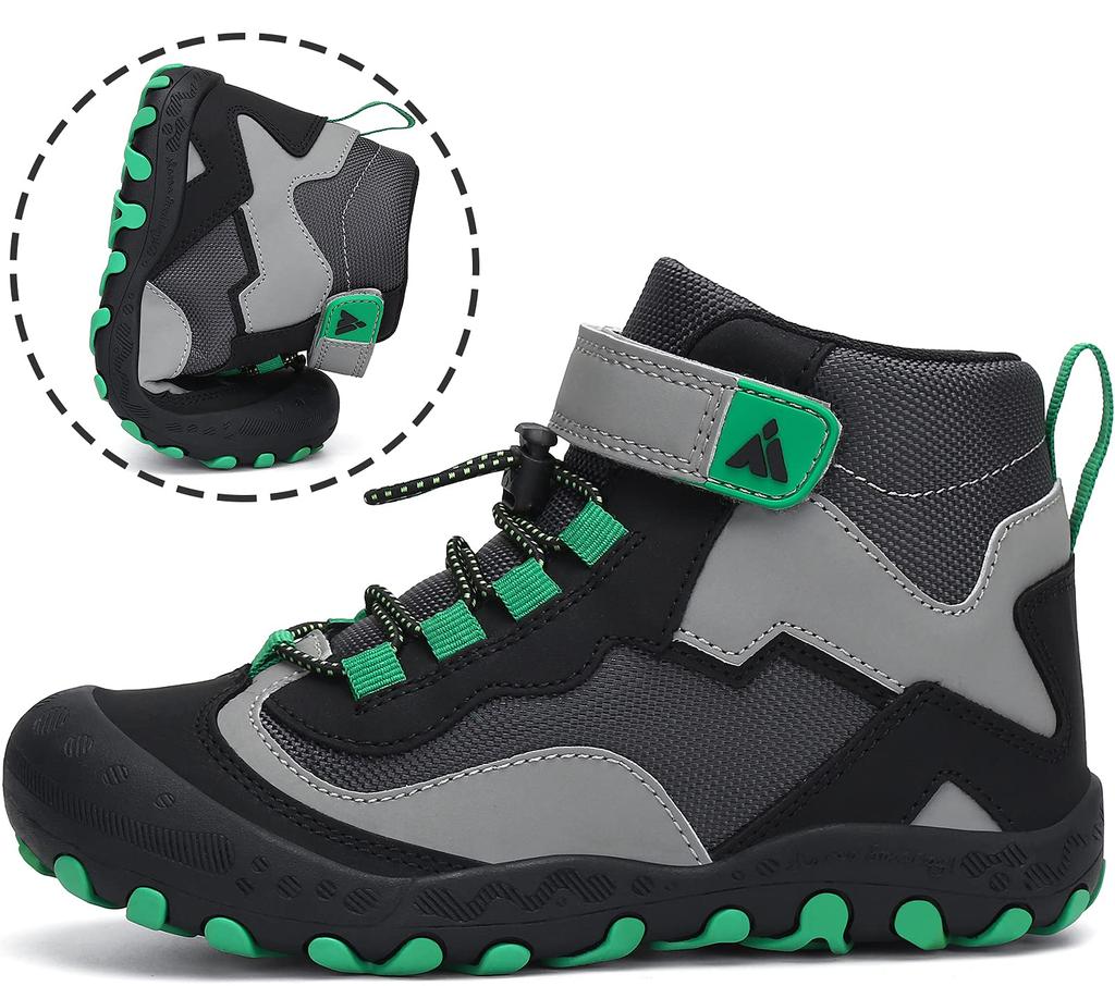 Mishansha and Easy To Walk Perfect for Outdoor and Perfect for Boys and Size Kids' High-Top Sneakers, Waterproof, Non-Slip, Breathable, Lightweight,