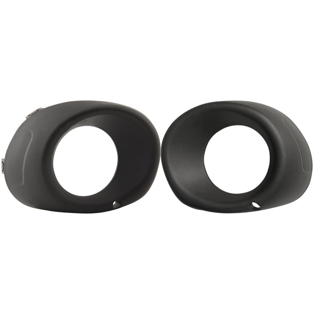 1 Pair Front Fog Light Lamp Cover Bezel For Mitsubishi Outlander 2013-2015