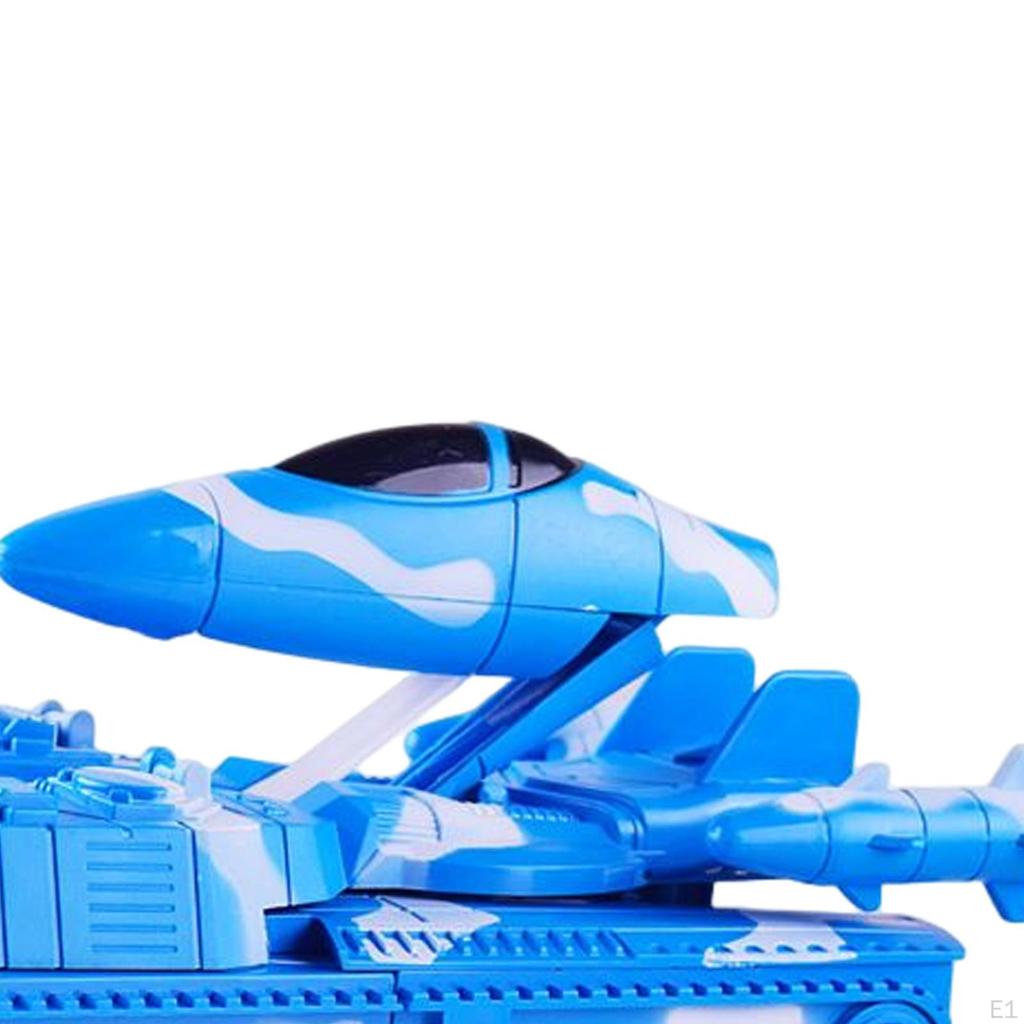 Automatic Deformation Tank Toys Simulation Car Toy Diecast Vehicles Kids Armored Vehicle Play