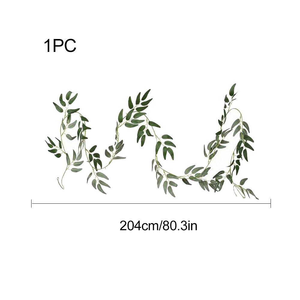 

Имитация зеленых растений, искусственные листья ивы, ротанг, предметы интерьера, настенное украшение в виде лозы, фоновая композиция Mori, подвесные опоры