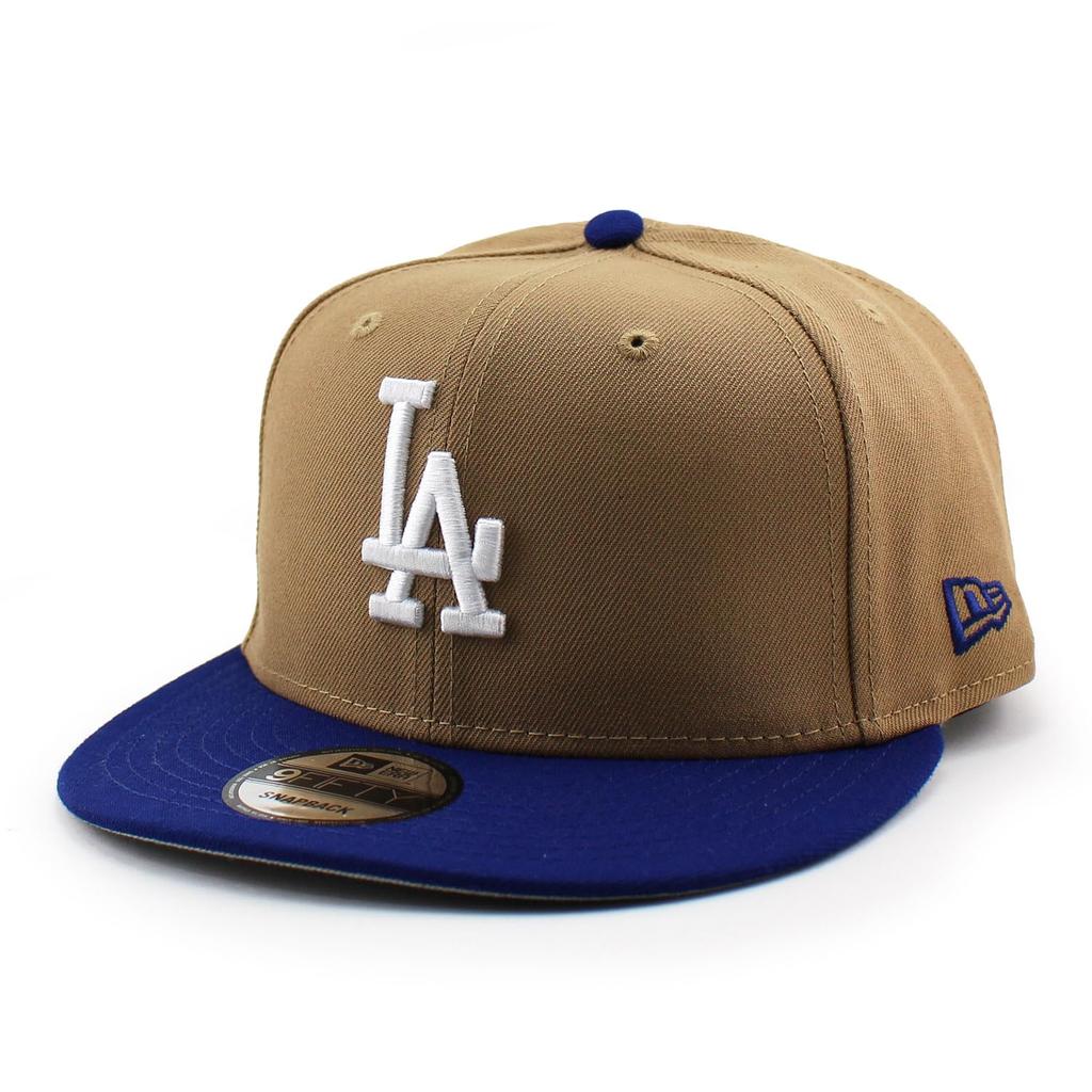 [New Era] Cap 9FIFTY Snapback Los Angeles Dodgers MLB TEAM-BASIC SNAPBACK CAP LOS ANGELES DODGERS Hat 950 Khaki Blue Shohei Otani Yoshinobu Yamamoto