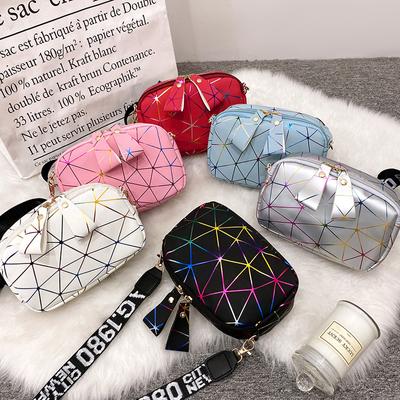 Damen Make-up Taschen Damentaschen Bedruckte breite Schultergurte Damen Umhängetaschen