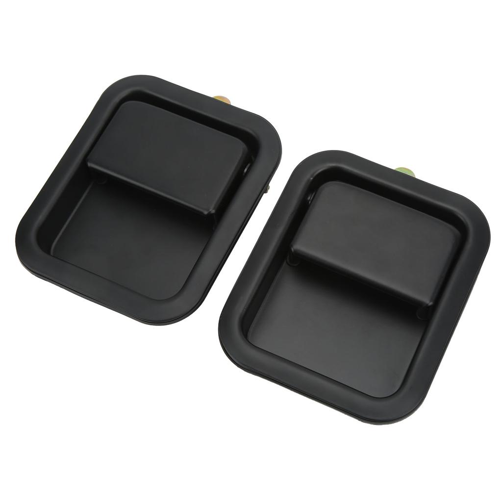 2pcs Car Exterior Door Handle Left Right Heavy Duty Replacement for Jeep Wrangler 91‑06 55176383ae
