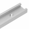 Aluminiumlegierung T-Nut Gehrungsschienenvorrichtung Nicht porös Rutsche Plattenvorrichtung Holzbearbeitungswerkzeug (300 mm)
