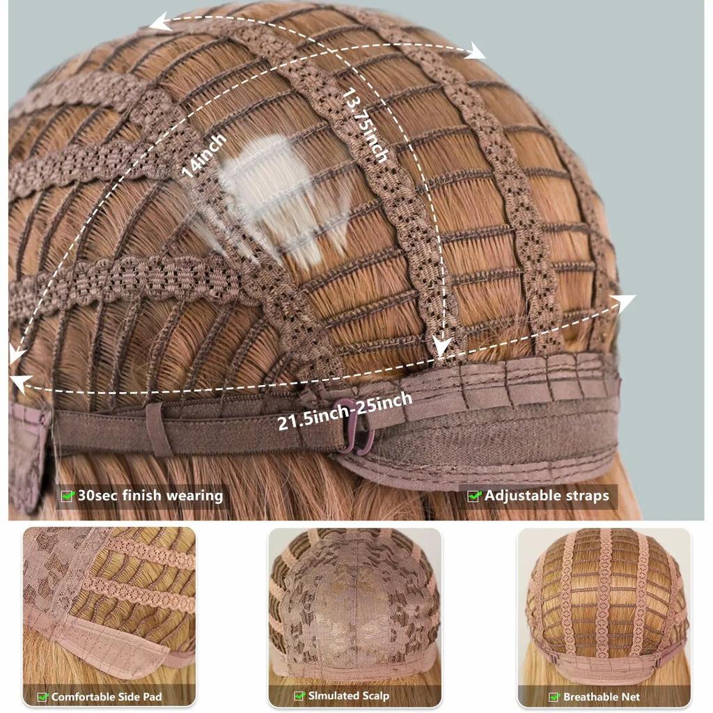 Černá s bílou Bob paruky s ofinou Krátké rovné paruky pro ženy Zajímavosti Paruka Cosplay Party Blackpink Korea Paruka