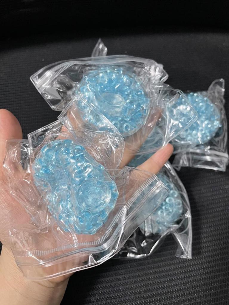 Mačkací senzorická koule na uvolnění stresu Fidget hračka Průhledné korálky Mačkací koule pro úlevu od úzkosti pro děti Dospělé Úzkost Relaxace