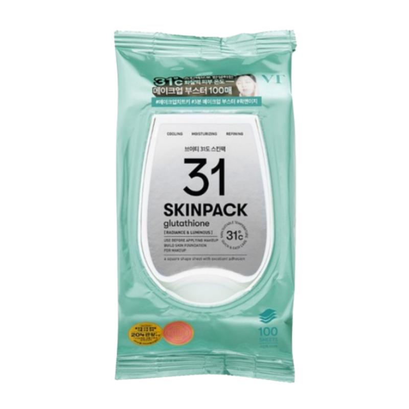 

VT Mild 31°C Skin Pack Glutathione 100 Sheets