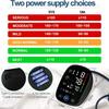 Digital Blood Pressure Monitor Upper Arm Automatic BP Cuff Machine with LED Display for Home Use Health Car