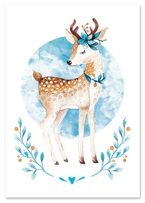 Poster for a Child's Room, Deer