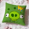 Cute Cartoon A-Angry Birds Cushion Cover Premium Comfort Reversible Pillow Cove -Two In One Design For Any Room & Car Interior