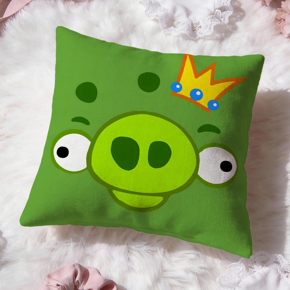 

Милая мультяшная наволочка Angry Birds Премиум-комфорт Двусторонняя наволочка для подушки - Дизайн «Два в одном» для любой комнаты и салона автомобиля 30cmx30cm