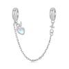 Charms Do Pandora Łańcuszek Zabezpieczający Charms Serce Srebro 925 Charmsy Trusky