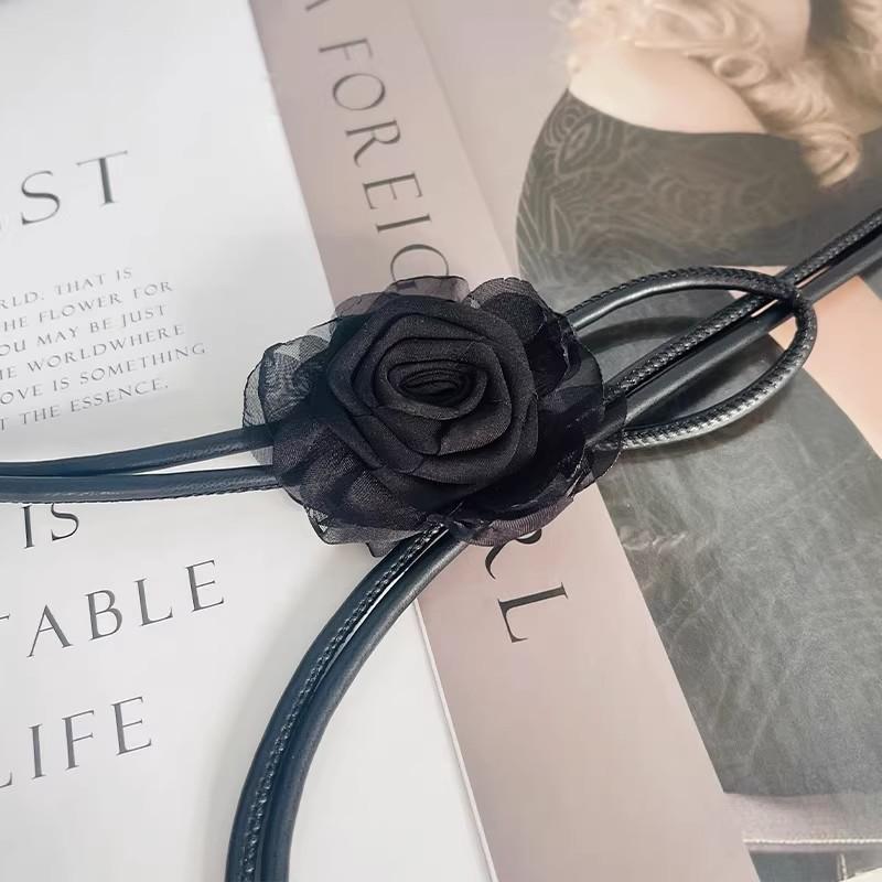 Women Fashion thin Belt Adjustable for Dress Jeans, Bohemian Waist Belt for Women, dress decor belt