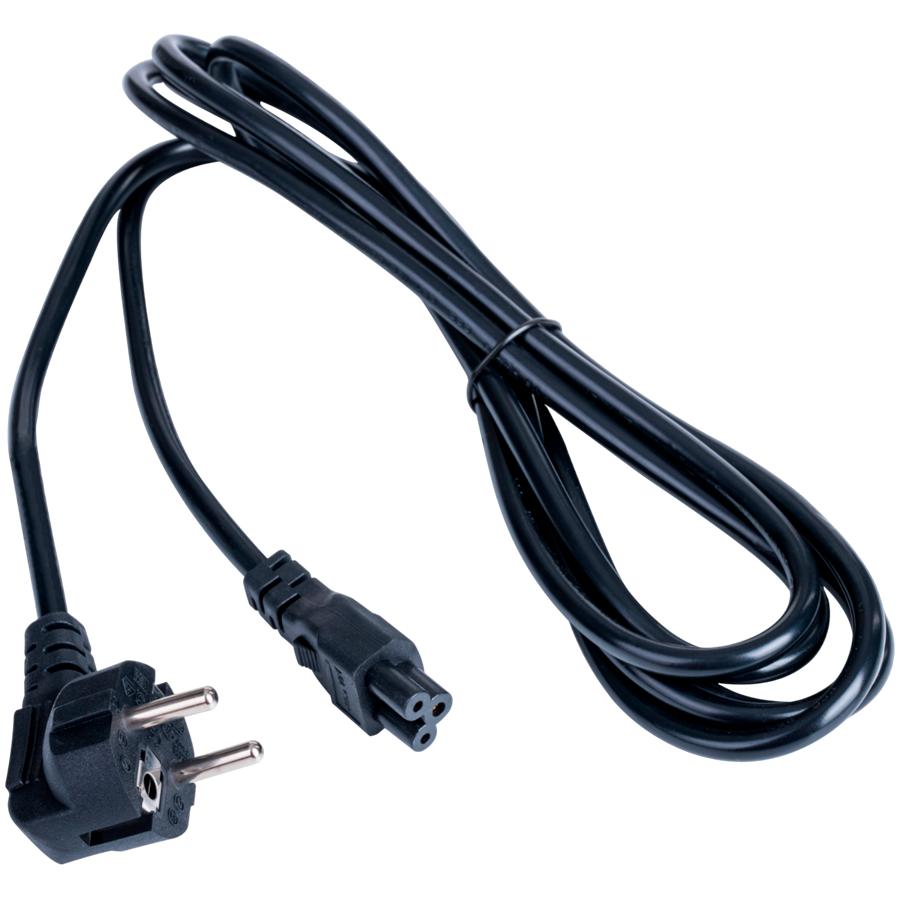 AKYGA Power Cable AK-NB-10A Cloverleaf IEC C5 CEE 7/7 for Laptop 3m