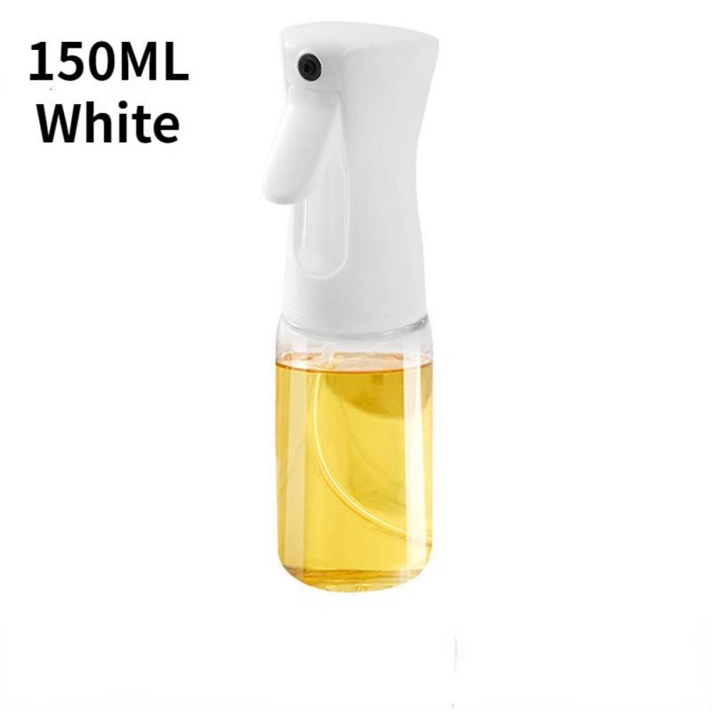 

1 шт., черная кухонная бутылка масла, спрей для кулинарного масла, 200 мл, пневматический распылитель, распылитель масла для фитнеса, барбекю 150ML White