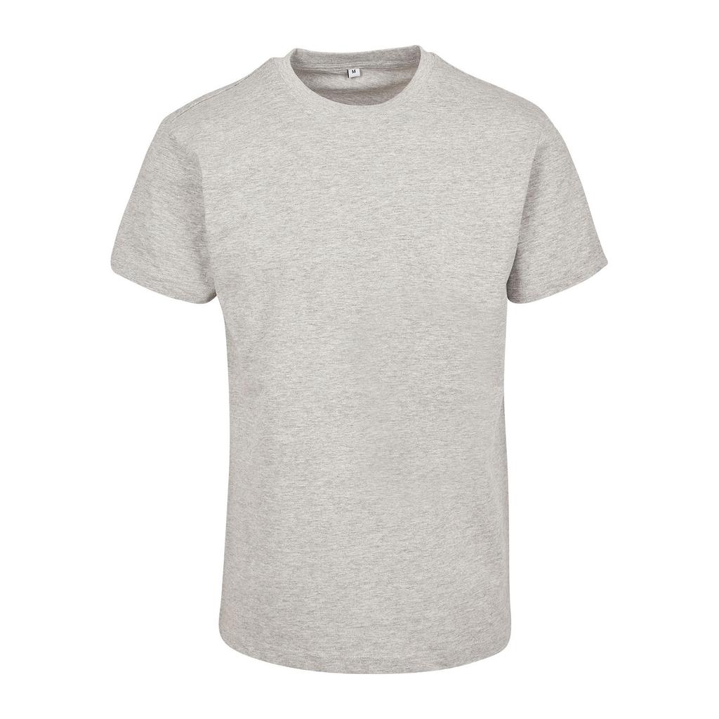 Build Your Brand Unisex Adult Premium Heather Combed Cotton T-Shirt