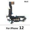 For iPhone 11 12 13 Pro Max 12 Pro USB With Micro Charging Port Charger Dock Flex Cable With IC Microphone Board Replacement